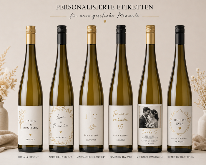 personalisierte Etiketten